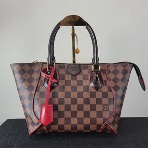 •LOUIS VUITTON• Damier Ebene Caissa PM tote bag